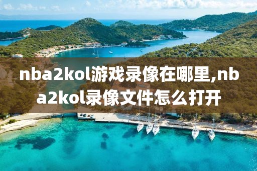 nba2kol游戏录像在哪里,nba2kol录像文件怎么打开