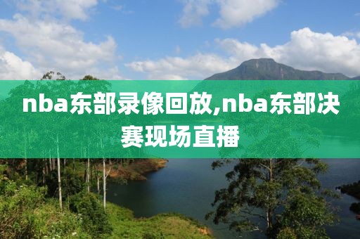 nba东部录像回放,nba东部决赛现场直播