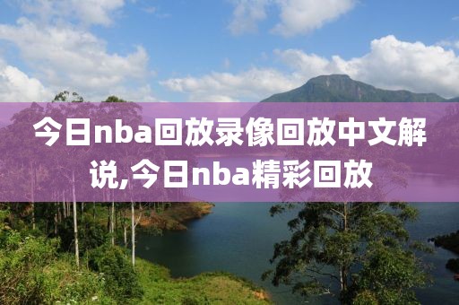 今日nba回放录像回放中文解说,今日nba精彩回放