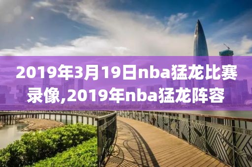 2019年3月19日nba猛龙比赛录像,2019年nba猛龙阵容