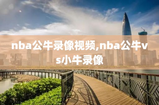 nba公牛录像视频,nba公牛vs小牛录像