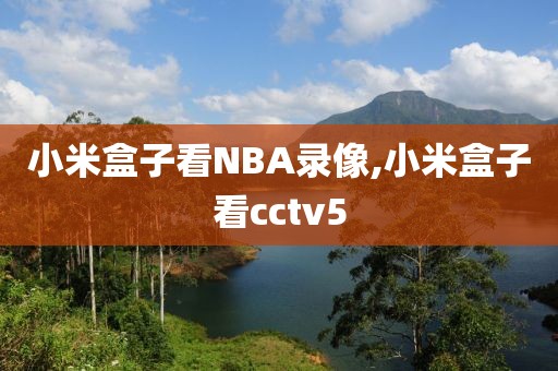 小米盒子看NBA录像,小米盒子看cctv5