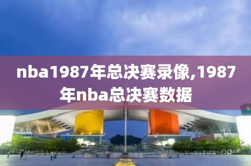 nba1987年总决赛录像,1987年nba总决赛数据